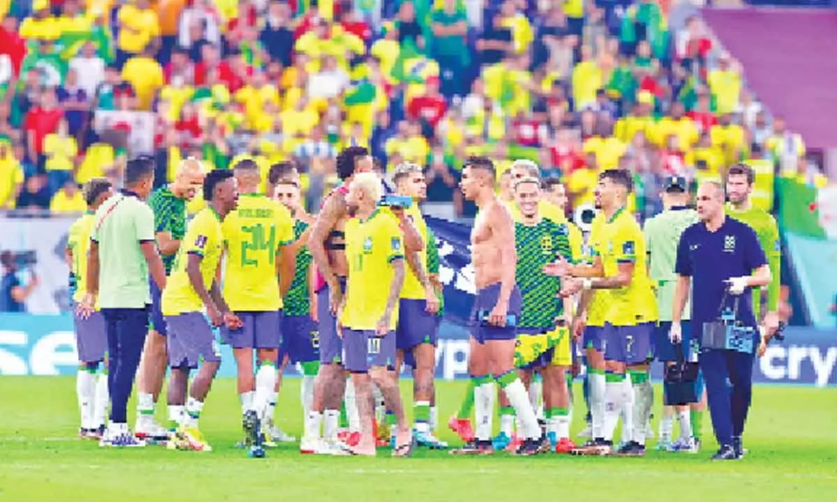 Brazil hoping to dance past Croatia into semis