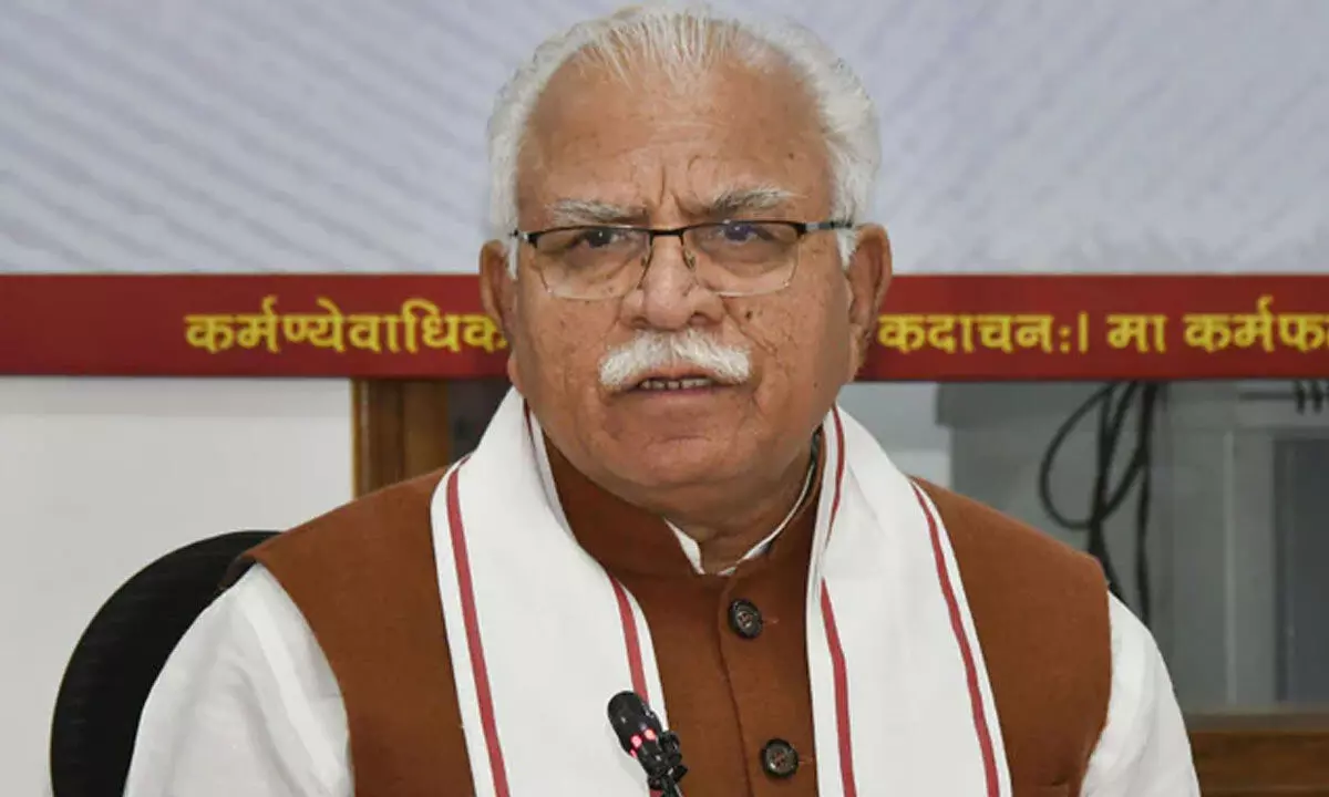 CM Manohar Lal Khattar