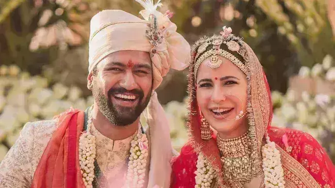 Katrina Kaif and Vicky Kaushal wish each other a Happy Anniversary