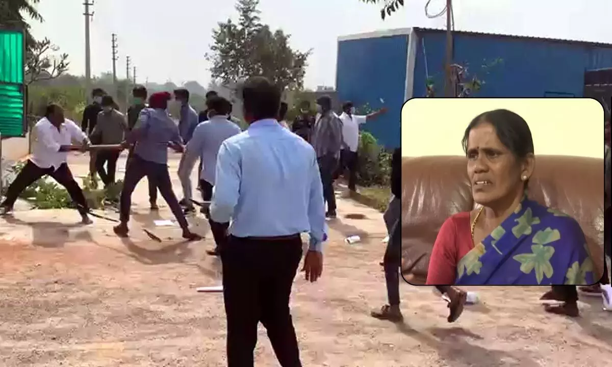 Reacting to the incident, the accused Naveen Reddy