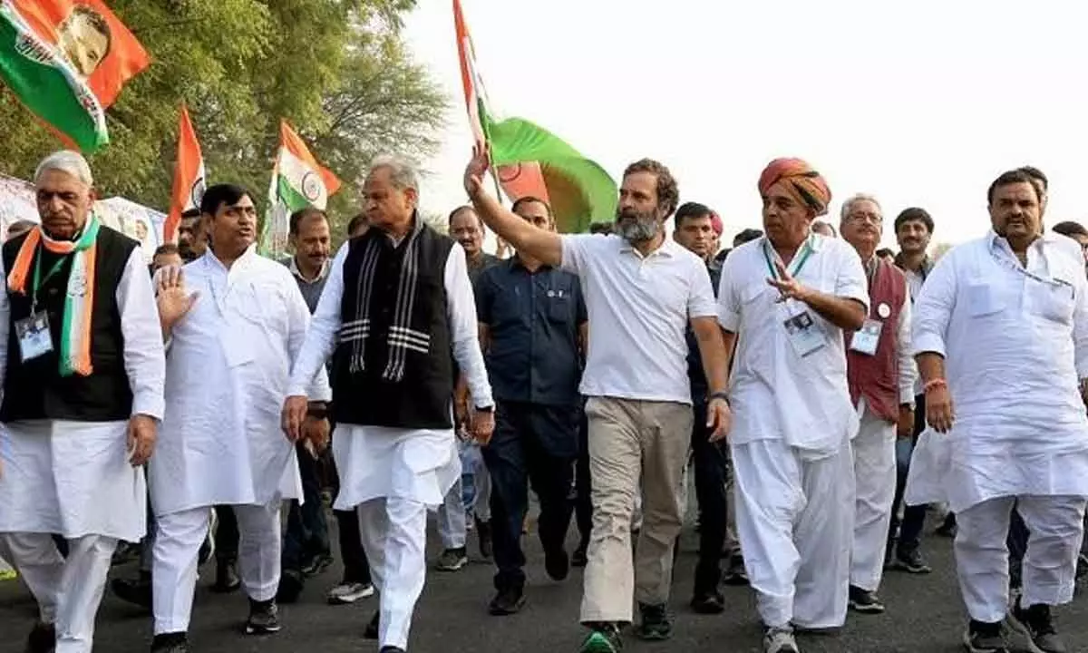 Congress: Bharat Jodo Yatra resumes from Rajasthans Bundi
