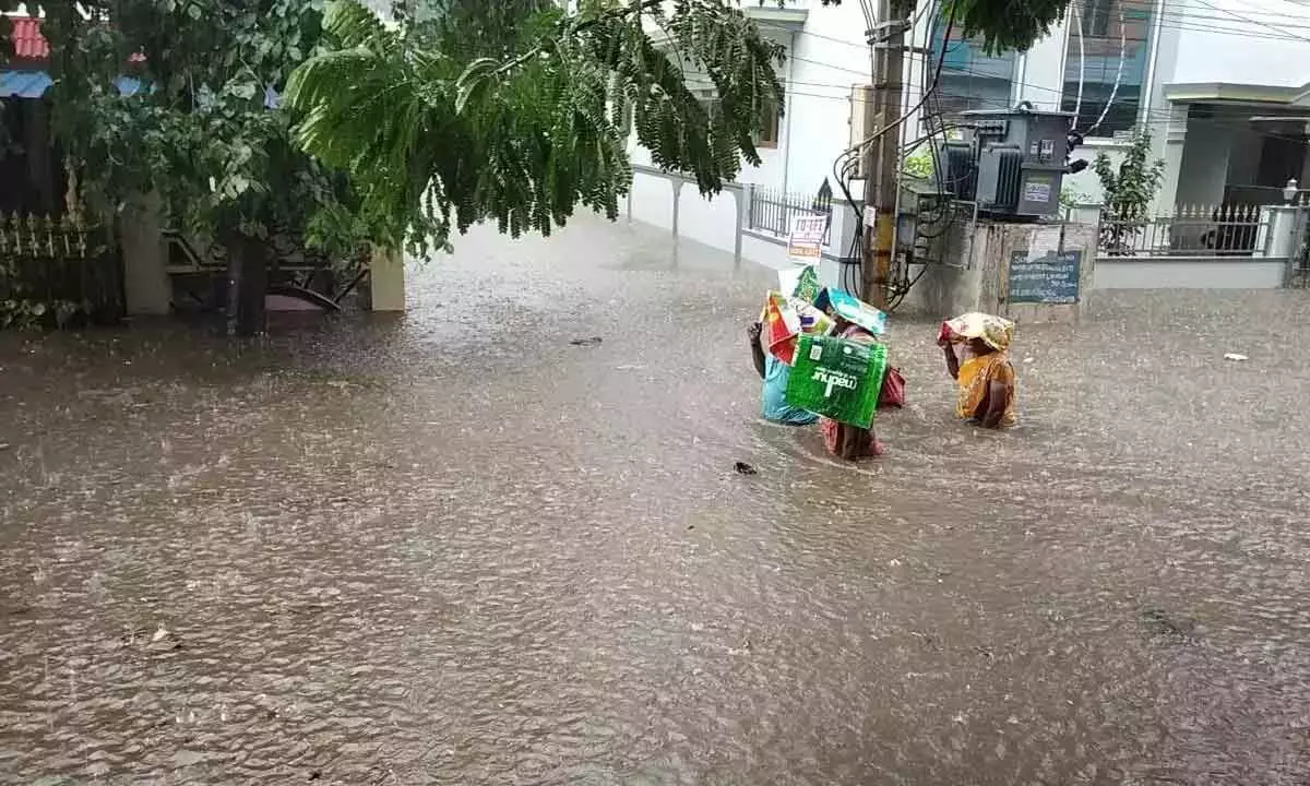 Tirupati receives 158.9 average rainfall in 24 hours