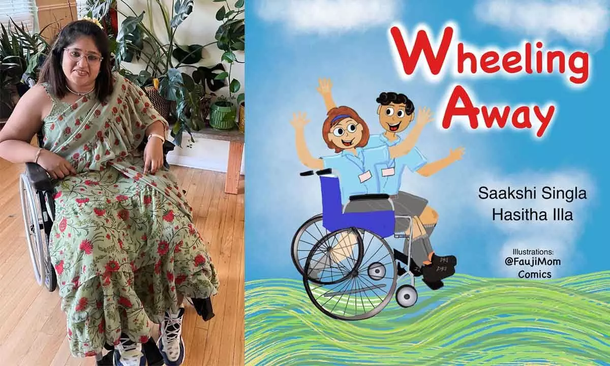 ‘Wheeling Away’ is the epitome of many people’s childhood with disabilities. The story was inspired by events that had happened in my life, but, I wouldnt say its an autobiography. It is a fictional story with certain aspects inspired from my life 	— Hasitha Illa