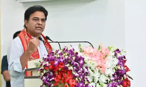Telangana IT and Municipal Administration Minister K Taraka Rama Rao