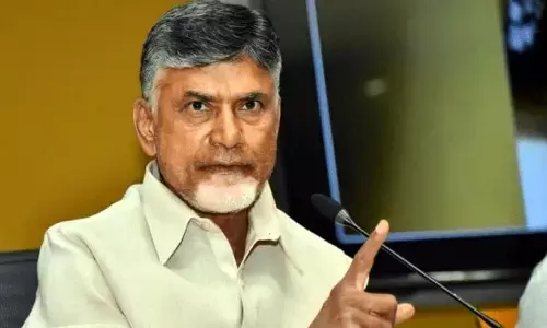 Telugu Desam Party chief and former chief minister Nara Chandrababu Naidu