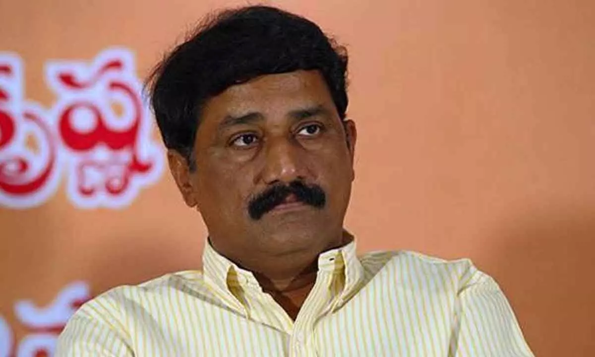 Former minister and TDP MLA Ganta Srinivasa Rao