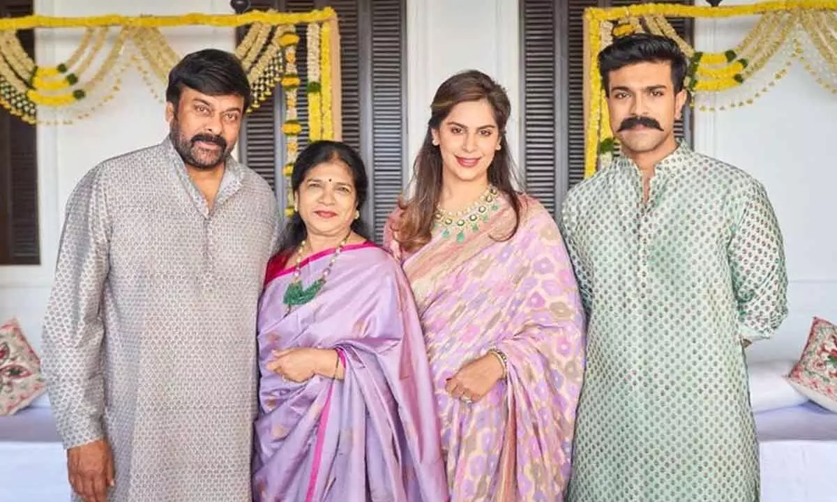 Big News: Megastar Chiranjeevi Announces That Ram Charan And Upasana Are All Set to Welcome Their First Child…
