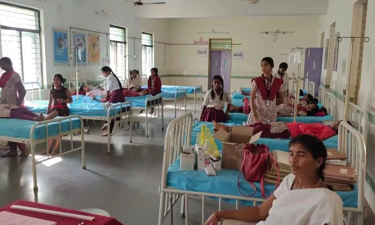 14 take ill due to food poisoning at Tribal Girls Ashram School