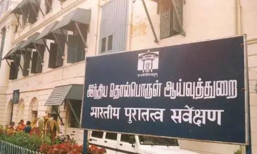 13th century stone with trident inscribed unearthed