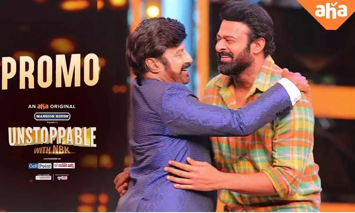 Prabhas And Balakrishnas Unstoppable 2 Promo Is Trending On Top On YouTube