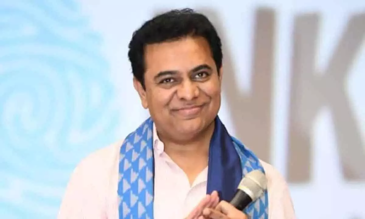 Bharat Rashtra Samithi (BRS) working president KT Rama Rao