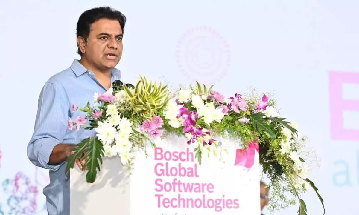 IT and Industries Minister KT Rama Rao