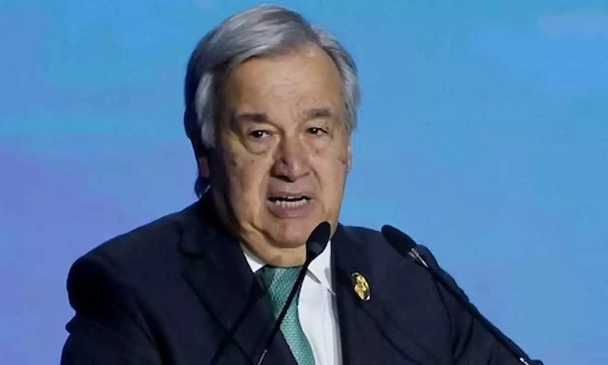 UN chief calls for easing of border tensions