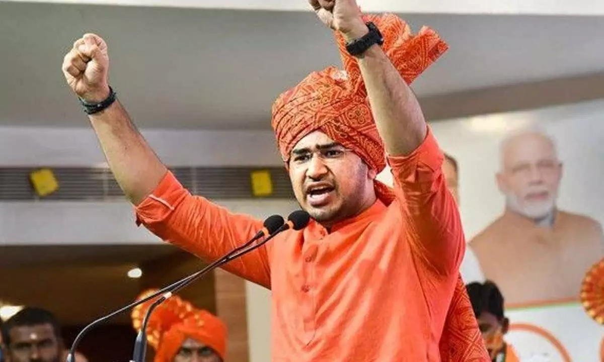 MP  Tejasvi Surya seeks metropolitan status for Bengaluru