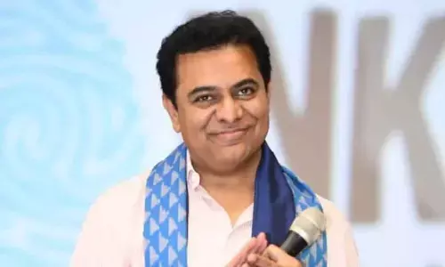 Bharat Rashtra Samithi (BRS) working president KT Rama Rao