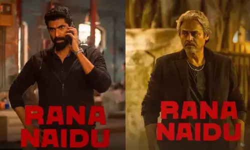 Venkatesh Unveils The New Poster Of His Nephew From ‘Rana Naidu’