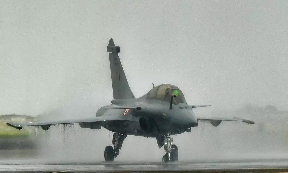 The last of the 36 IAF Rafale jets landed in India on Thursday