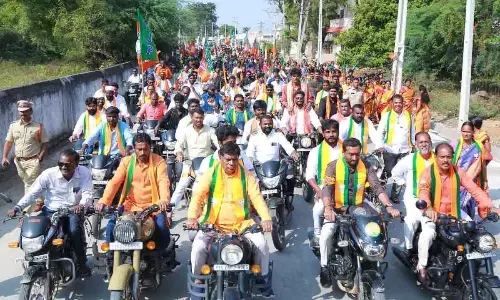 Contest from any seat except Sircilla, BJP MLA challenges KTR