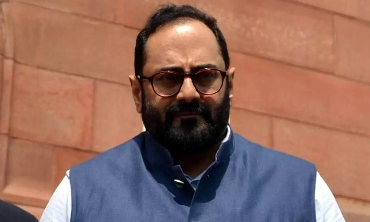 Union Minister of State for Electronics and Information Technology, Rajeev Chandrasekhar