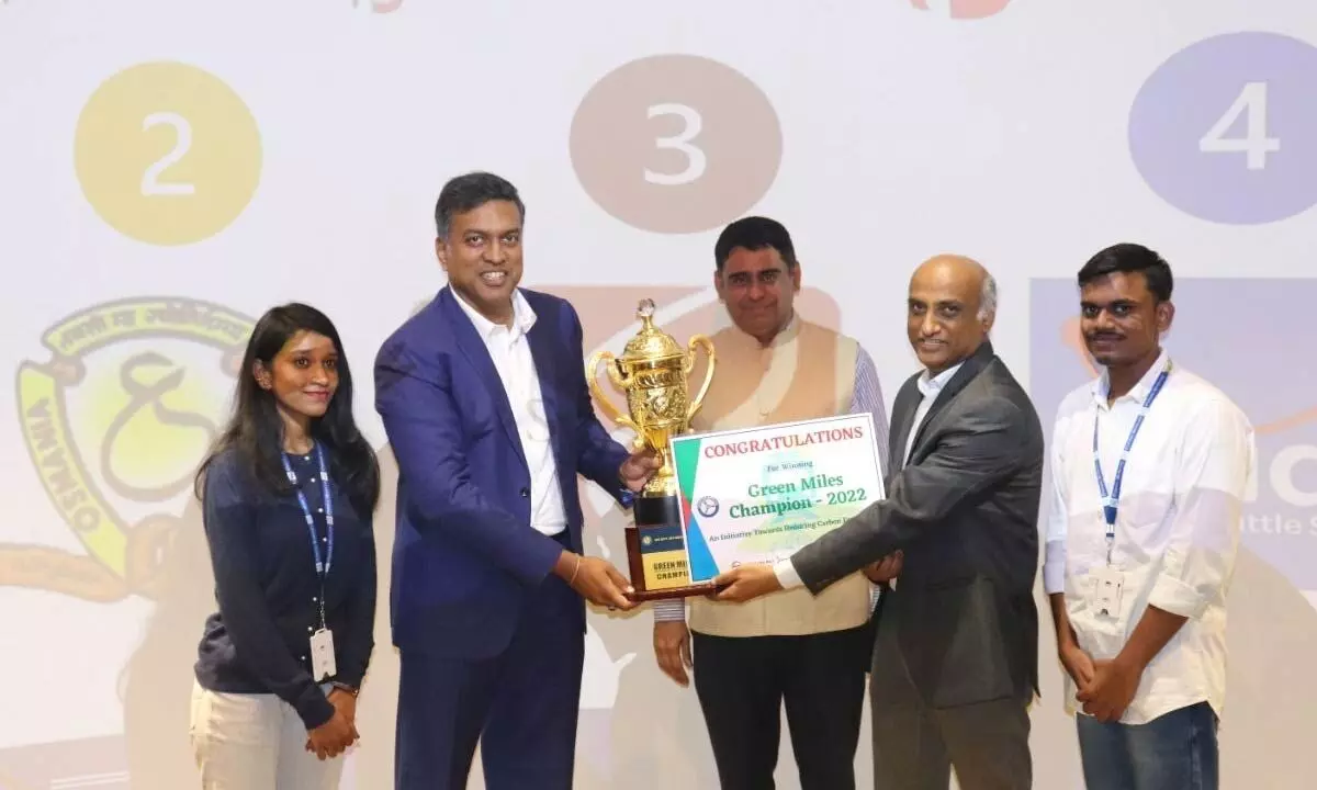 Osmania University bags Green Miles Champion Award