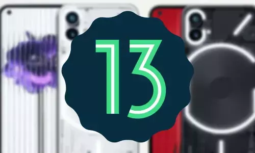 Nothing Phone (1) begins receiving the Android 13 Open Beta update