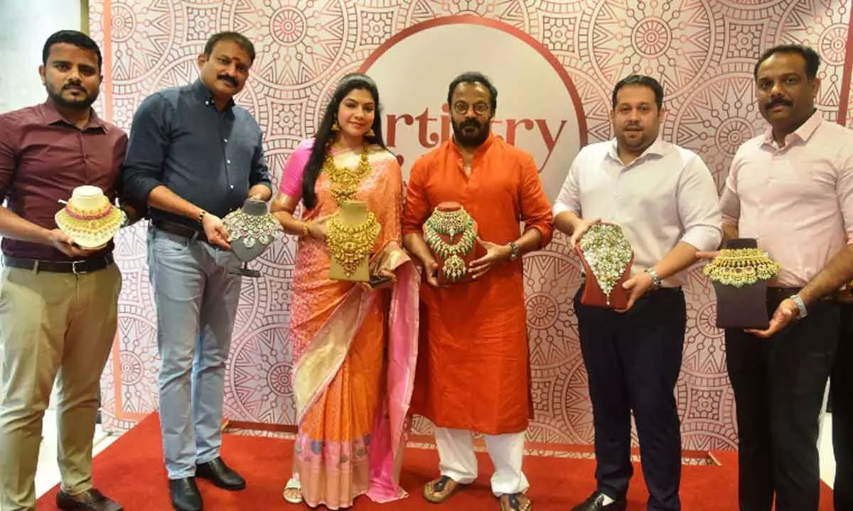 Hyderabad: Artistry branded jewelry show at Malabar Gold & Dimands