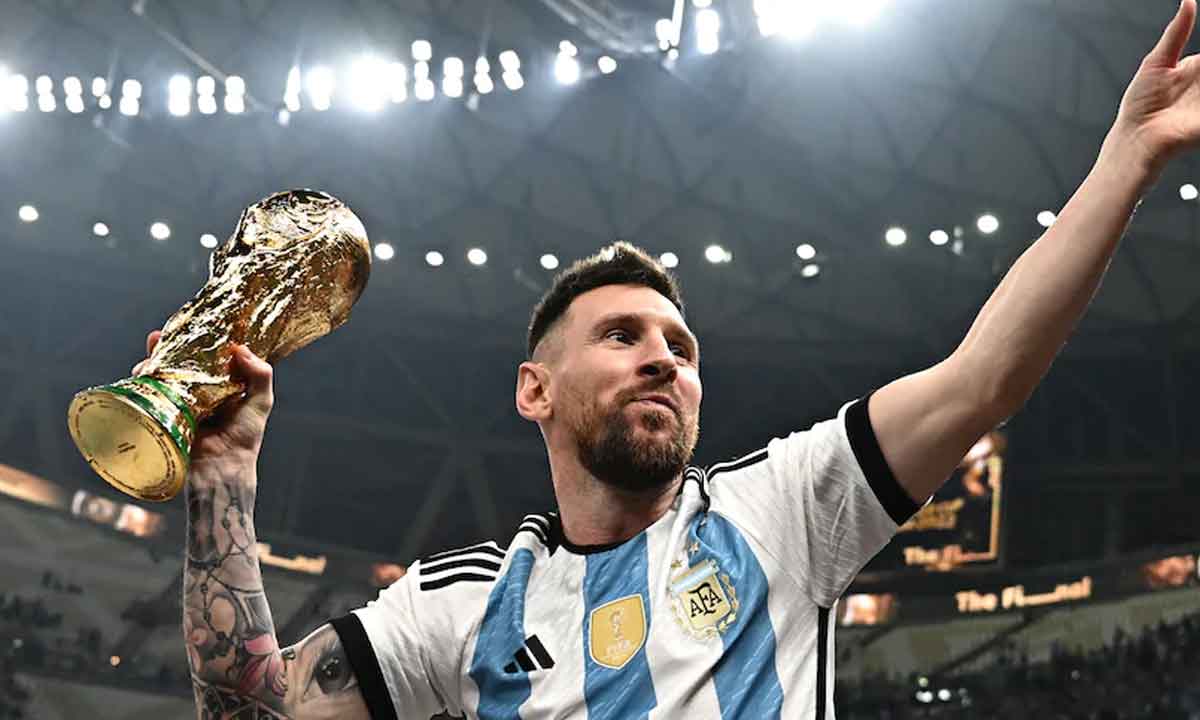 4 trophies Lionel Messi has won with Argentina