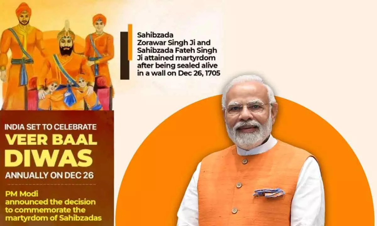 Modi to attend Veer Baal Diwas event on Dec 26 at New Delhis India Gate