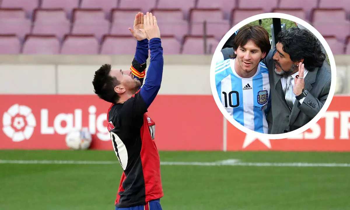 Lionel Messis Heartwarming Tribute To Diego Maradona And Argentina: Full Statement