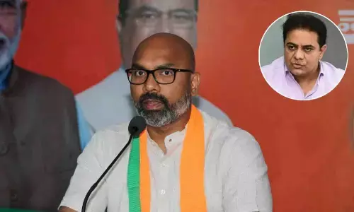 MP Arvind counters KTR over drugs test