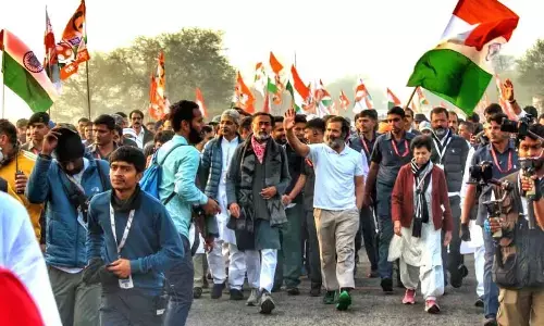 Follow Covid guidelines or adjourn Bharat Jodo Yatra: Mandaviya to Rahul, Raj CM