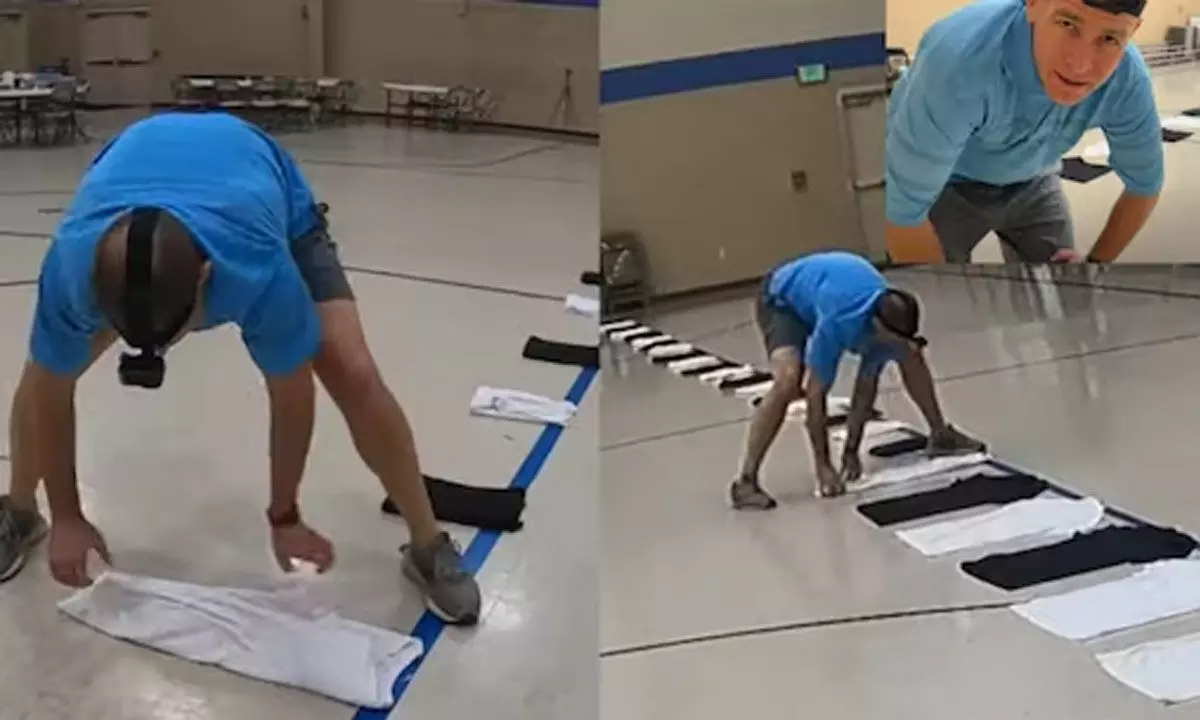 Man From US Set New Guinness World Record By Folding 31 T-Shirts In 1 Minute