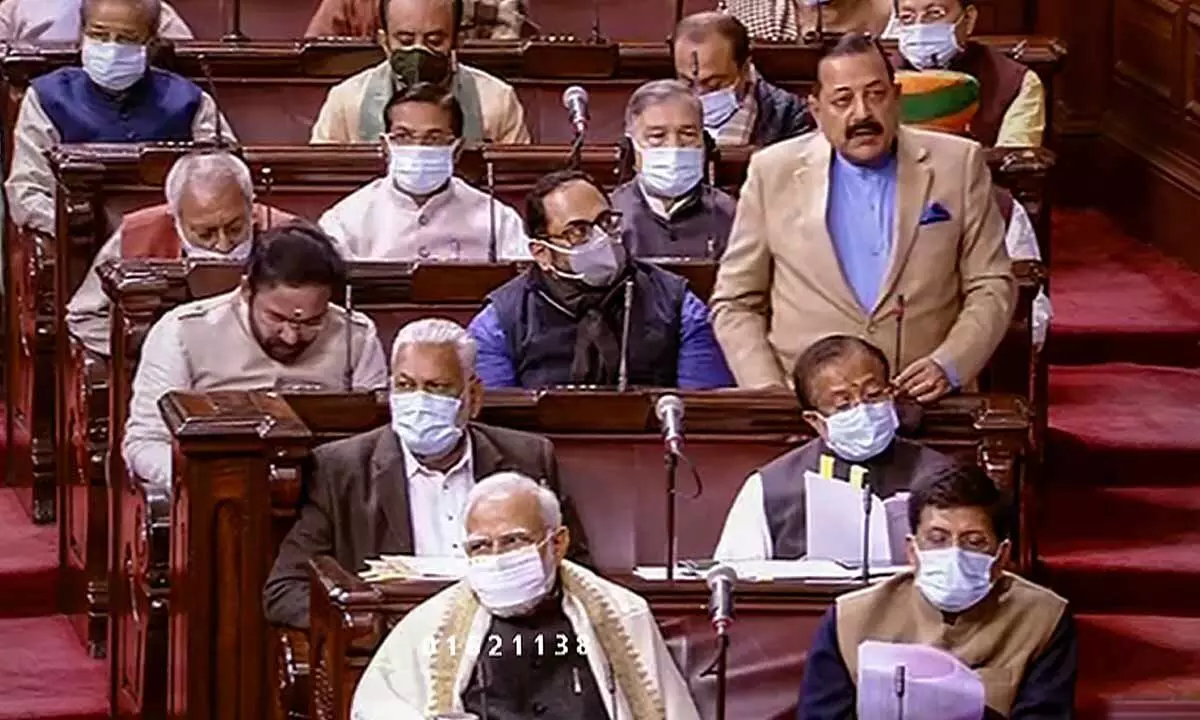 Masks back in Parliament