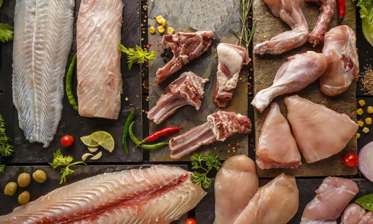 Bengaluru places the highest volume of meat, fish and seafood orders