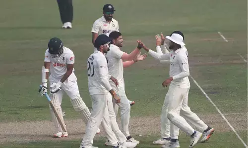 India in pole position