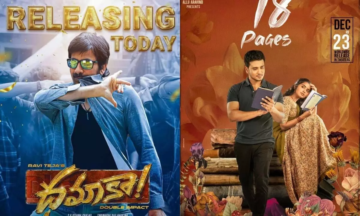 Dhamaka and 18 Pages Movies Leaked Online on Movierulz, Tamilrockers, and other Torrent Websites