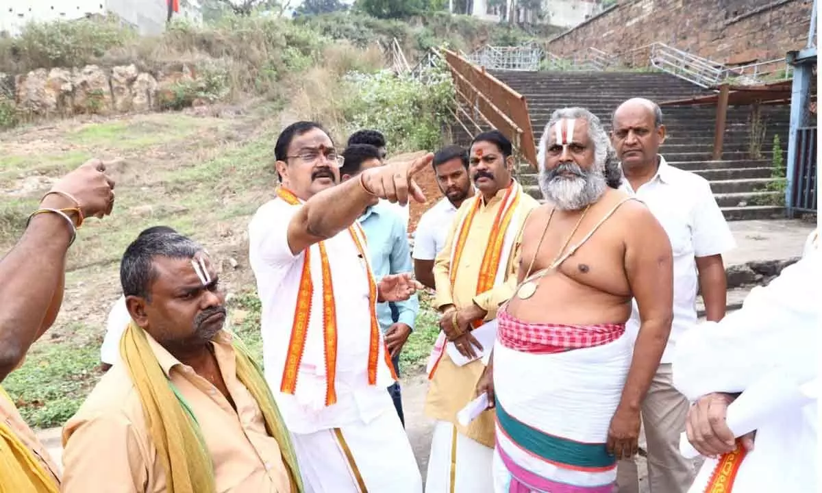 Simhachalam temple gears up for Mukkoti Ekadashi festival
