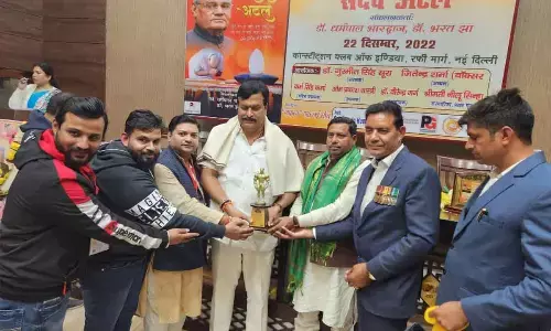 Ponguleti receives Atal Ratna Award