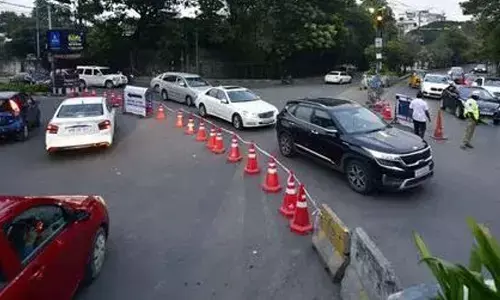 Traffic diversion at Jubilee Hills triggers more chaos