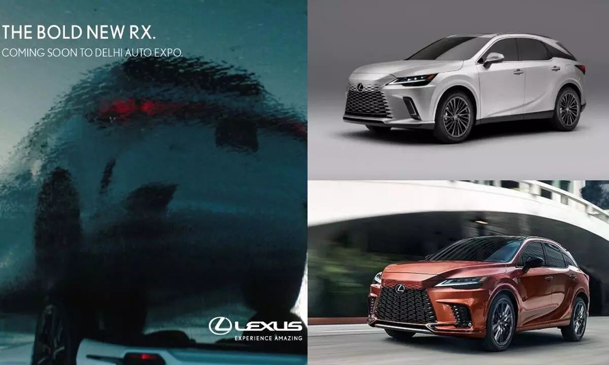 Lexus has globally showcased its all-new RX