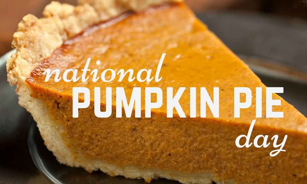 National Pumpkin Pie Day