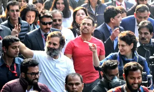 Sonia, Priyanka join Rahul for Bharat Jodo Yatra in Delhi