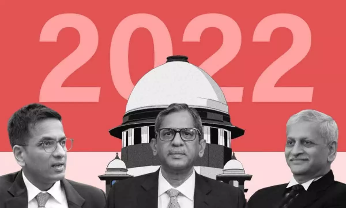 Supreme Court gets 3 CJIs, delivers key verdicts in 2022
