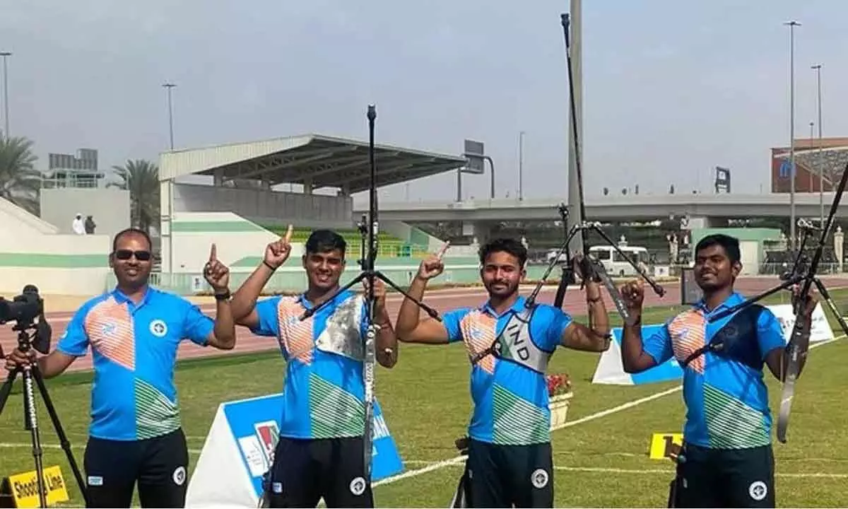 Indian archers bag 5 gold, 3 silver, 1 bronze in Asia Cup