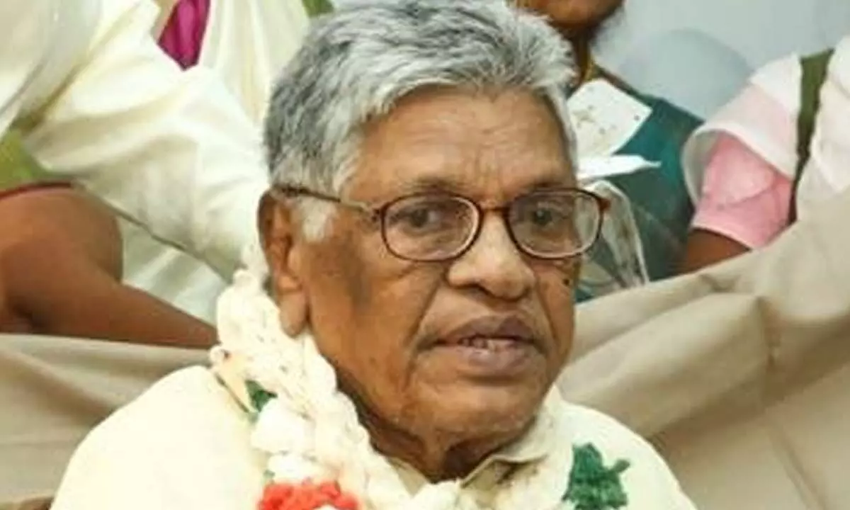 Freedom fighter Ravuri Arjun Rao (File photo)