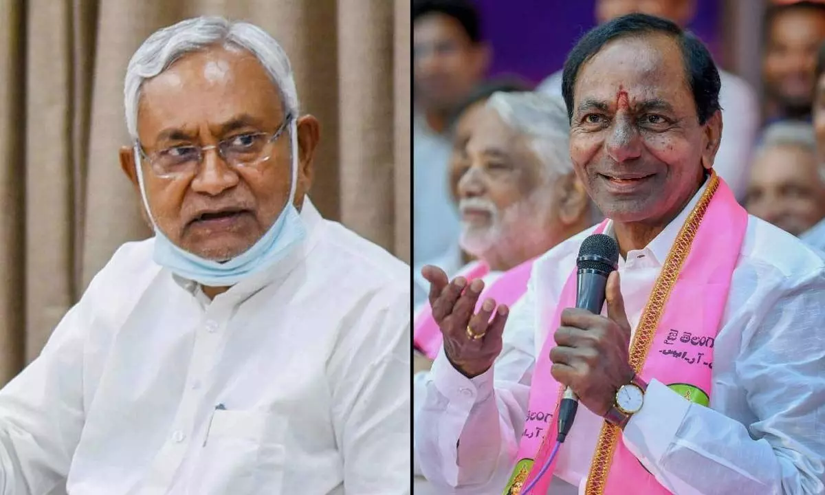 Nitish Kumar and KCR