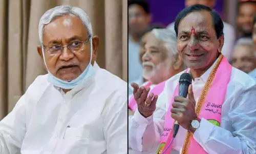 Nitish Kumar and KCR