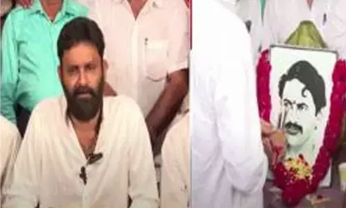 Kodali Nani pays tribute to Vangaveeti Ranga on the ocassion of death anniversary