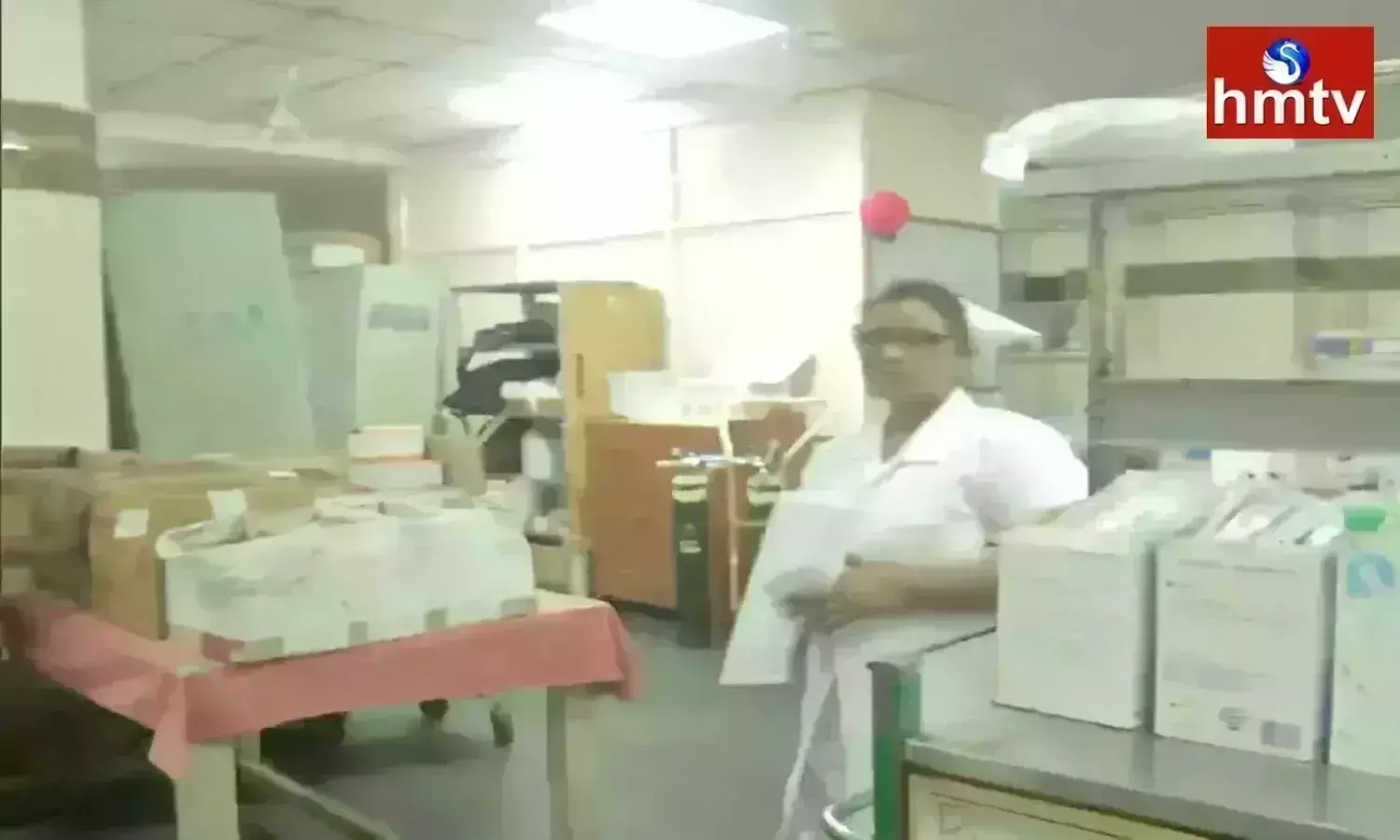 Hyderabad: Officials Mock drill at Gandhi Hospital