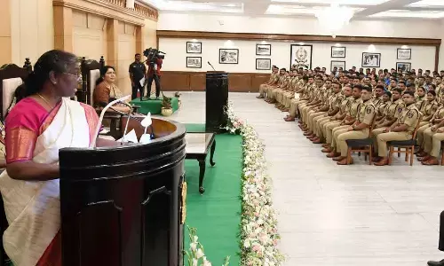 Prez Murmu addresses 74th batch of IPS probationers